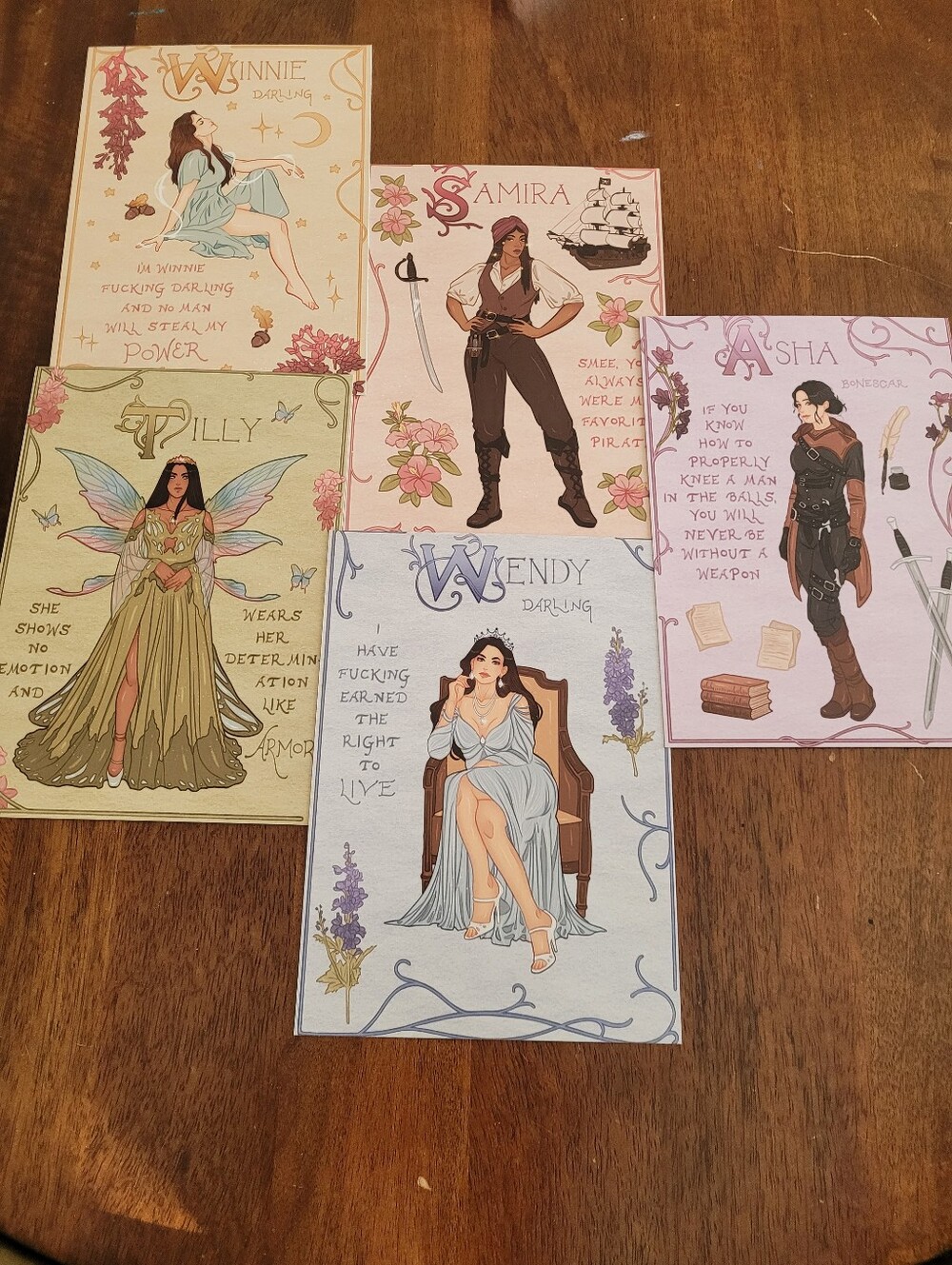 The Women Of Seven Isles Art Print Set
